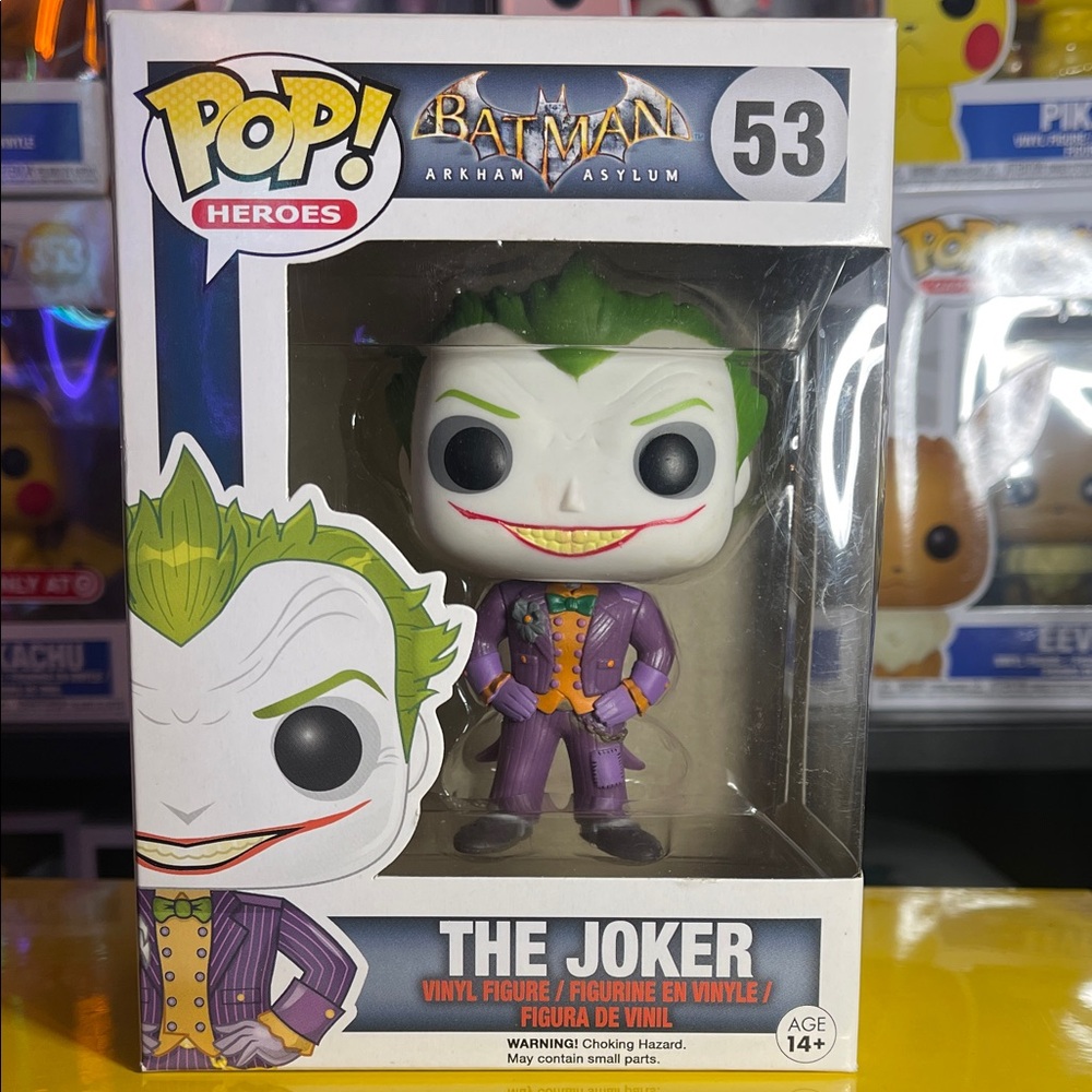 Funko Pop! The Joker in Purple and Green